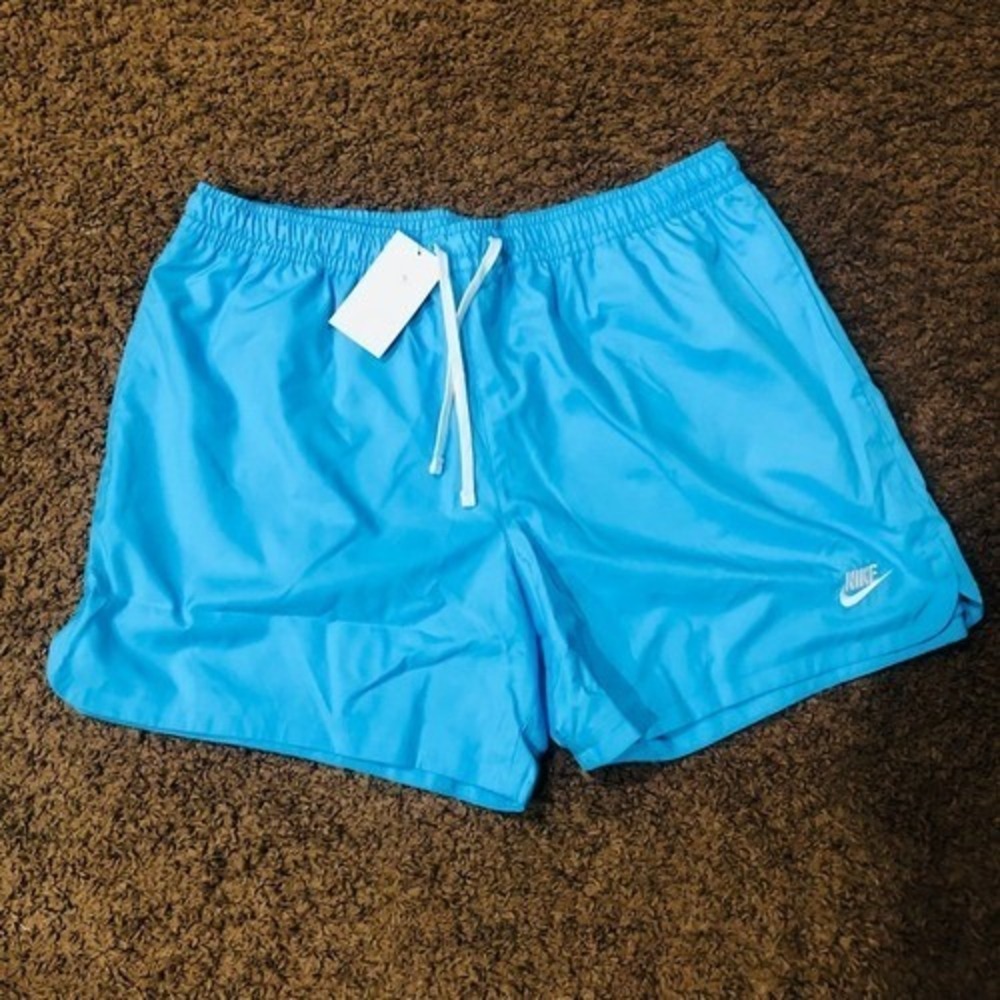 Nike Sportswear Woven Flow Shorts Mens Size XXL University Blue DM6829-416 New